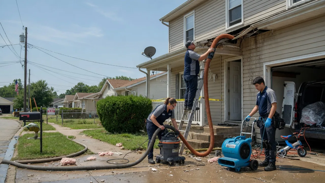 Water Damage Restoration in Kent, IL near me